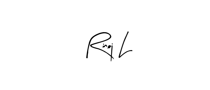 Best and Professional Signature Style for Rinoj L. Arty Signature Best Signature Style Collection. Rinoj L signature style 8 images and pictures png