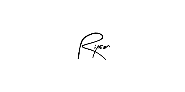 How to Draw Ripson signature style? Arty Signature is a latest design signature styles for name Ripson. Ripson signature style 8 images and pictures png