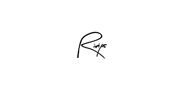 Make a short Ririps signature style. Manage your documents anywhere anytime using Arty Signature. Create and add eSignatures, submit forms, share and send files easily. Ririps signature style 8 images and pictures png