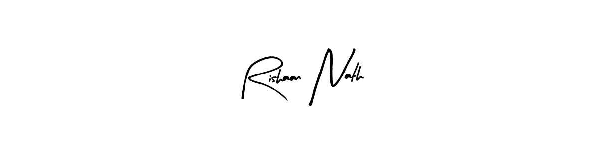 Here are the top 10 professional signature styles for the name Rishaan Nath. These are the best autograph styles you can use for your name. Rishaan Nath signature style 8 images and pictures png