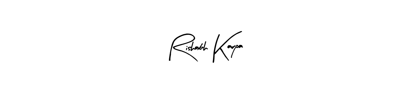 See photos of Rishabh Karpa official signature by Spectra . Check more albums & portfolios. Read reviews & check more about Arty Signature font. Rishabh Karpa signature style 8 images and pictures png