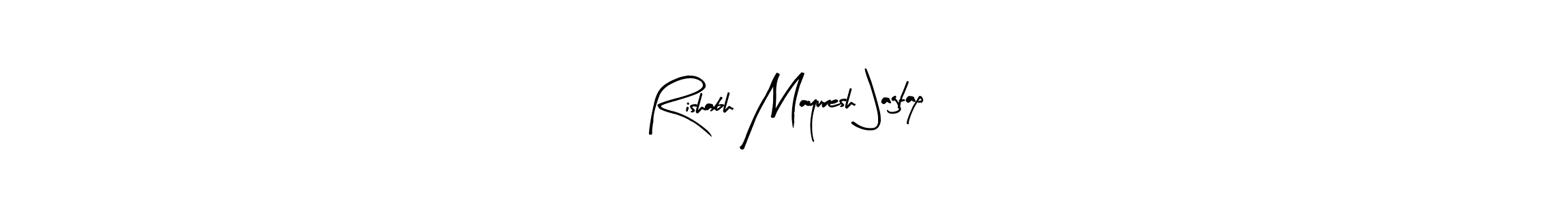 Use a signature maker to create a handwritten signature online. With this signature software, you can design (Arty Signature) your own signature for name Rishabh Mayuresh Jagtap. Rishabh Mayuresh Jagtap signature style 8 images and pictures png