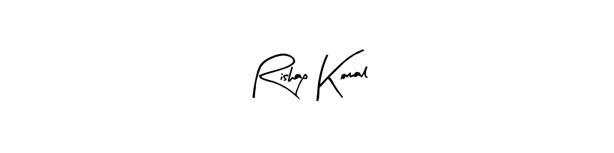 Rishap Komal stylish signature style. Best Handwritten Sign (Arty Signature) for my name. Handwritten Signature Collection Ideas for my name Rishap Komal. Rishap Komal signature style 8 images and pictures png