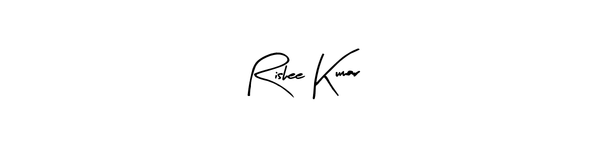 The best way (Arty Signature) to make a short signature is to pick only two or three words in your name. The name Rishee Kumar include a total of six letters. For converting this name. Rishee Kumar signature style 8 images and pictures png