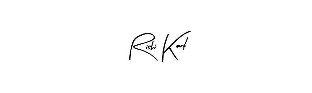 How to make Rishi Kant name signature. Use Arty Signature style for creating short signs online. This is the latest handwritten sign. Rishi Kant signature style 8 images and pictures png
