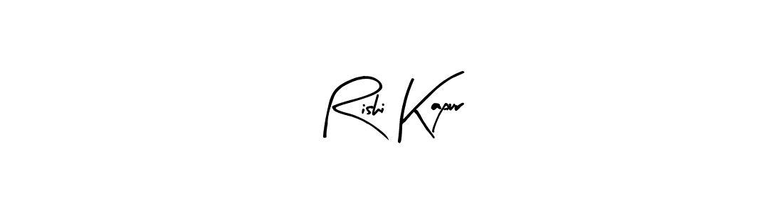 Design your own signature with our free online signature maker. With this signature software, you can create a handwritten (Arty Signature) signature for name Rishi Kapur. Rishi Kapur signature style 8 images and pictures png