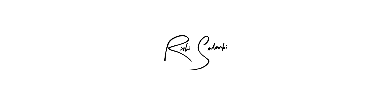 This is the best signature style for the Rishi Solanki name. Also you like these signature font (Arty Signature). Mix name signature. Rishi Solanki signature style 8 images and pictures png