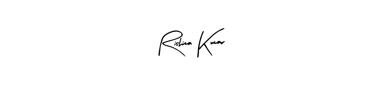 Also we have Rishima Kumar name is the best signature style. Create professional handwritten signature collection using Arty Signature autograph style. Rishima Kumar signature style 8 images and pictures png