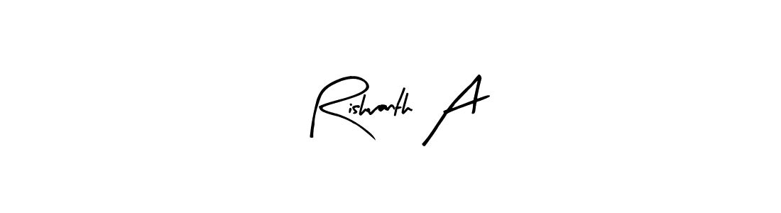 You can use this online signature creator to create a handwritten signature for the name Rishvanth A. This is the best online autograph maker. Rishvanth A signature style 8 images and pictures png