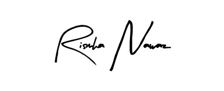 Enhance your business communications with Rismha Nawaz signature in Arty Signature lettering. Clean, modern, and universally compatible. Rismha Nawaz signature style 8 images and pictures png