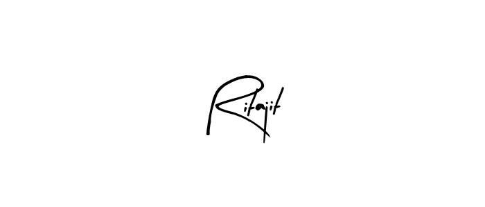 The best way (Arty Signature) to make a short signature is to pick only two or three words in your name. The name Ritajit include a total of six letters. For converting this name. Ritajit signature style 8 images and pictures png