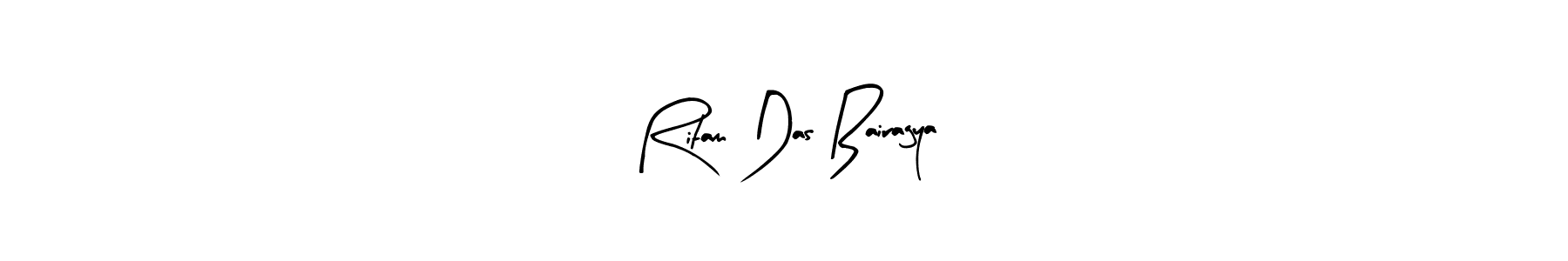 Create a beautiful signature design for name Ritam Das Bairagya. With this signature (Arty Signature) fonts, you can make a handwritten signature for free. Ritam Das Bairagya signature style 8 images and pictures png