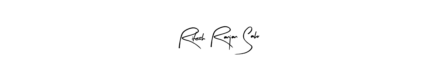 You should practise on your own different ways (Arty Signature) to write your name (Ritesh Ranjan Sahu) in signature. don't let someone else do it for you. Ritesh Ranjan Sahu signature style 8 images and pictures png