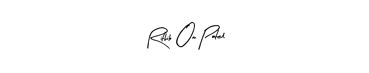 Also You can easily find your signature by using the search form. We will create Rithik Om Patel name handwritten signature images for you free of cost using Arty Signature sign style. Rithik Om Patel signature style 8 images and pictures png
