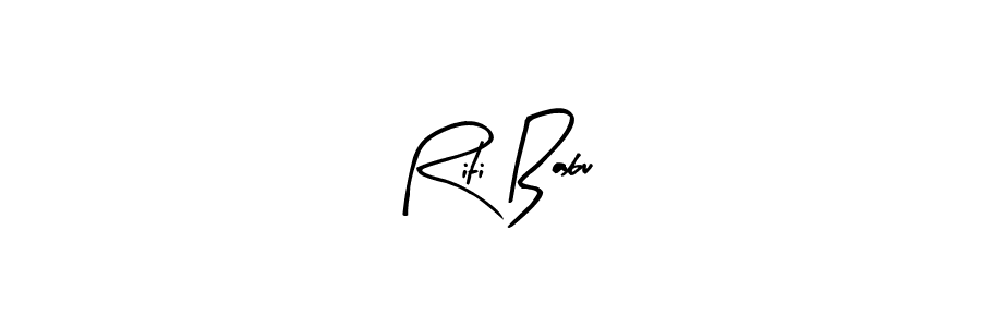 Best and Professional Signature Style for Riti Babu. Arty Signature Best Signature Style Collection. Riti Babu signature style 8 images and pictures png