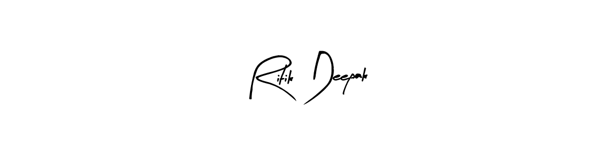 You can use this online signature creator to create a handwritten signature for the name Ritik Deepak. This is the best online autograph maker. Ritik Deepak signature style 8 images and pictures png