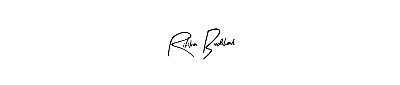 Here are the top 10 professional signature styles for the name Ritika Budihal. These are the best autograph styles you can use for your name. Ritika Budihal signature style 8 images and pictures png
