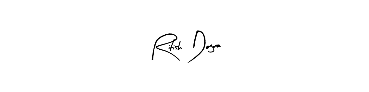 This is the best signature style for the Ritish Dogra name. Also you like these signature font (Arty Signature). Mix name signature. Ritish Dogra signature style 8 images and pictures png