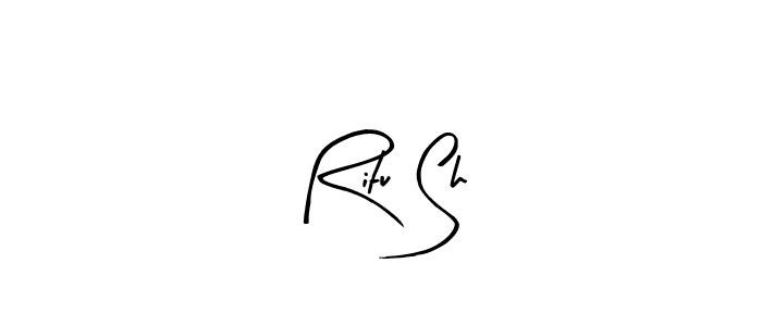 Also You can easily find your signature by using the search form. We will create Ritu Sh name handwritten signature images for you free of cost using Arty Signature sign style. Ritu Sh signature style 8 images and pictures png