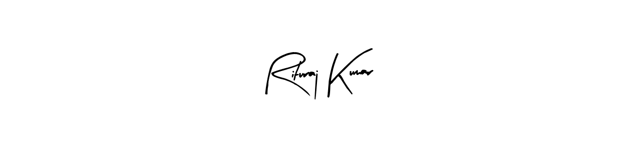 Arty Signature is a professional signature style that is perfect for those who want to add a touch of class to their signature. It is also a great choice for those who want to make their signature more unique. Get Rituraj Kumar name to fancy signature for free. Rituraj Kumar signature style 8 images and pictures png