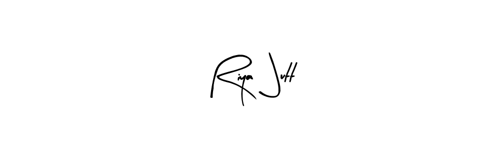 Also You can easily find your signature by using the search form. We will create Riya  Jutt name handwritten signature images for you free of cost using Arty Signature sign style. Riya  Jutt signature style 8 images and pictures png