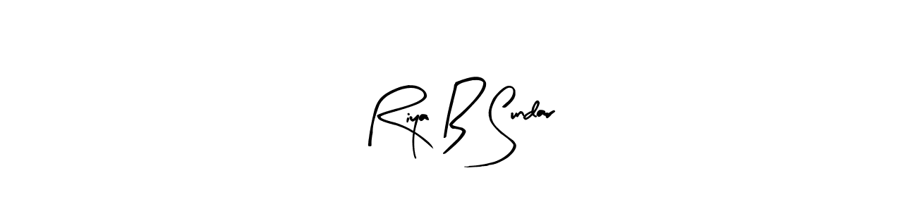 Best and Professional Signature Style for Riya B Sundar. Arty Signature Best Signature Style Collection. Riya B Sundar signature style 8 images and pictures png