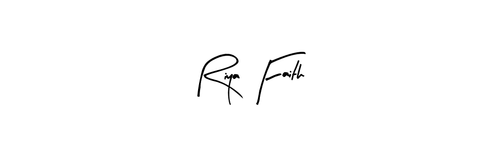 Make a beautiful signature design for name Riya Faith. With this signature (Arty Signature) style, you can create a handwritten signature for free. Riya Faith signature style 8 images and pictures png