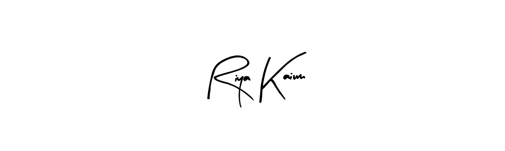Make a beautiful signature design for name Riya Kaium. Use this online signature maker to create a handwritten signature for free. Riya Kaium signature style 8 images and pictures png