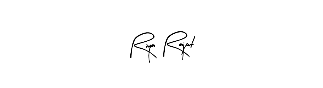 Similarly Arty Signature is the best handwritten signature design. Signature creator online .You can use it as an online autograph creator for name Riya Rajput. Riya Rajput signature style 8 images and pictures png