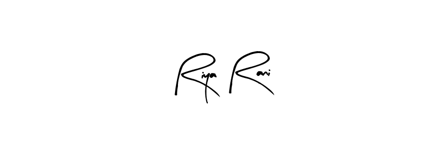 You can use this online signature creator to create a handwritten signature for the name Riya Rani. This is the best online autograph maker. Riya Rani signature style 8 images and pictures png