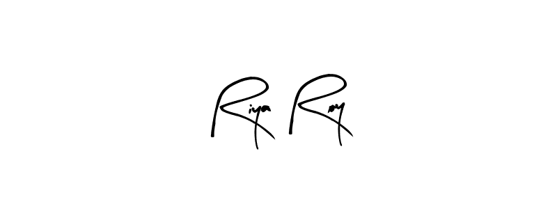 Arty Signature is a professional signature style that is perfect for those who want to add a touch of class to their signature. It is also a great choice for those who want to make their signature more unique. Get Riya Roy name to fancy signature for free. Riya Roy signature style 8 images and pictures png