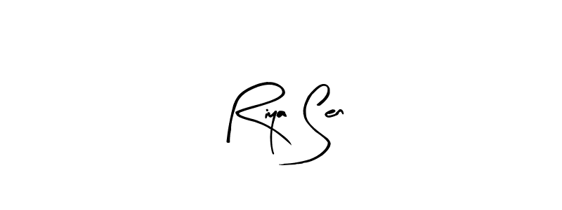 How to make Riya Sen signature? Arty Signature is a professional autograph style. Create handwritten signature for Riya Sen name. Riya Sen signature style 8 images and pictures png