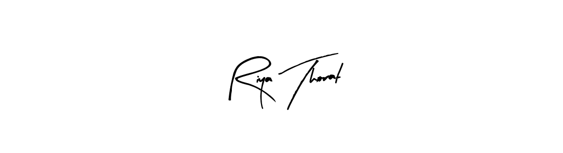 You should practise on your own different ways (Arty Signature) to write your name (Riya Thorat) in signature. don't let someone else do it for you. Riya Thorat signature style 8 images and pictures png