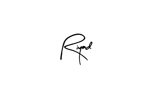 You should practise on your own different ways (Arty Signature) to write your name (Riyad) in signature. don't let someone else do it for you. Riyad signature style 8 images and pictures png