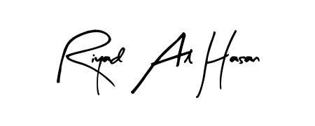 The Arty Signature signature style provides a bold statement for name Riyad Al Hasan. Designed for business owners, executives, and leaders. Riyad Al Hasan signature style 8 images and pictures png