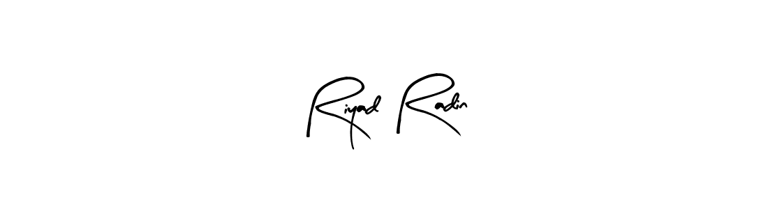 Make a beautiful signature design for name Riyad Radin. With this signature (Arty Signature) style, you can create a handwritten signature for free. Riyad Radin signature style 8 images and pictures png