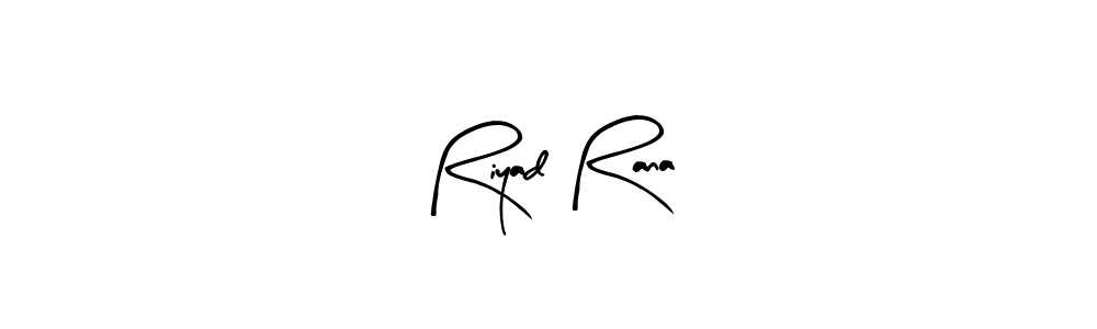 Riyad Rana stylish signature style. Best Handwritten Sign (Arty Signature) for my name. Handwritten Signature Collection Ideas for my name Riyad Rana. Riyad Rana signature style 8 images and pictures png