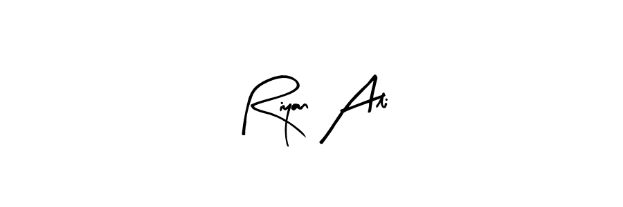 Create a beautiful signature design for name Riyan Ali. With this signature (Arty Signature) fonts, you can make a handwritten signature for free. Riyan Ali signature style 8 images and pictures png