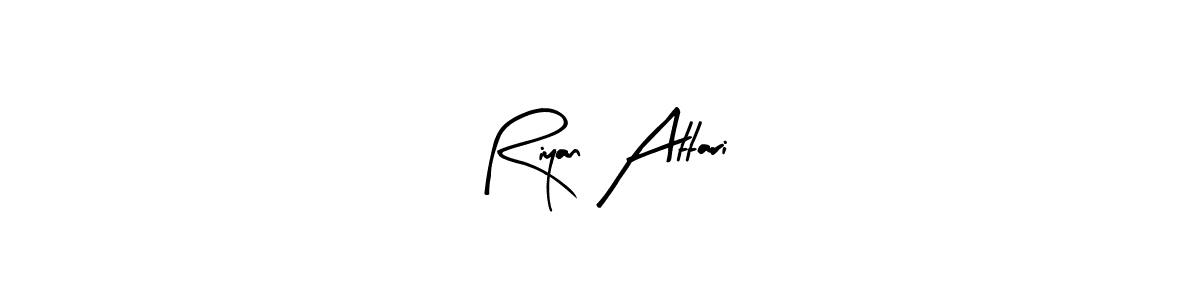 You can use this online signature creator to create a handwritten signature for the name Riyan Attari. This is the best online autograph maker. Riyan Attari signature style 8 images and pictures png