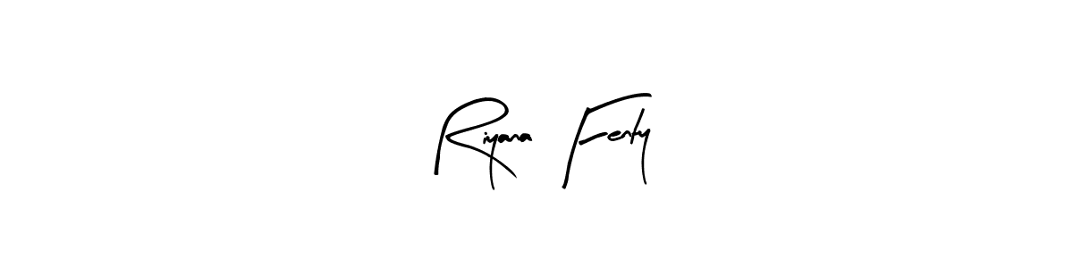 if you are searching for the best signature style for your name Riyana Fenty. so please give up your signature search. here we have designed multiple signature styles  using Arty Signature. Riyana Fenty signature style 8 images and pictures png