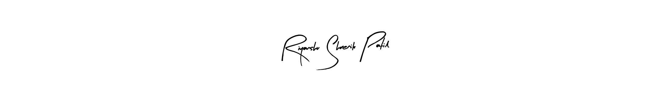 Also we have Riyanshu Shrenik Patil name is the best signature style. Create professional handwritten signature collection using Arty Signature autograph style. Riyanshu Shrenik Patil signature style 8 images and pictures png
