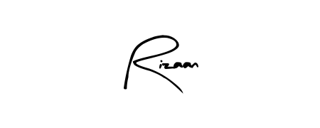 The Arty Signature handwriting style adds charm and authenticity to name Rizaan. A wonderful choice for personal thank-you notes. Rizaan signature style 8 images and pictures png