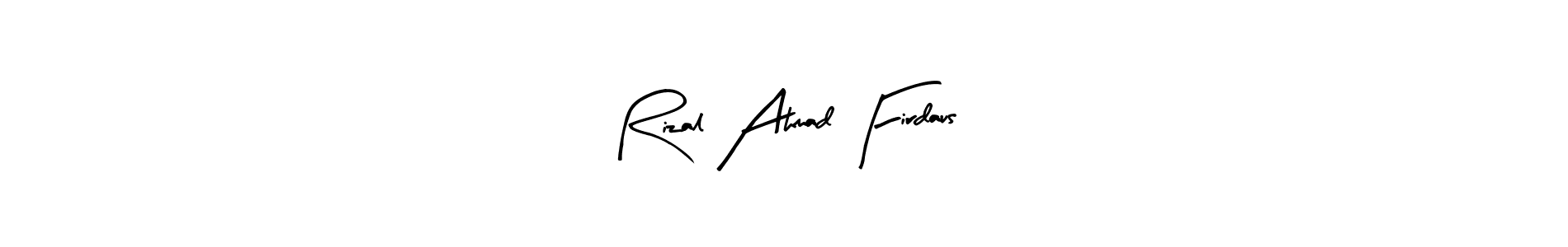 See photos of Rizal Ahmad Firdaus official signature by Spectra . Check more albums & portfolios. Read reviews & check more about Arty Signature font. Rizal Ahmad Firdaus signature style 8 images and pictures png