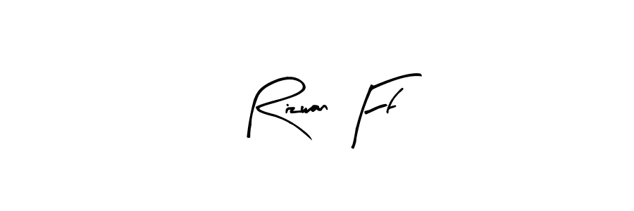 How to make Rizwan Ff signature? Arty Signature is a professional autograph style. Create handwritten signature for Rizwan Ff name. Rizwan Ff signature style 8 images and pictures png