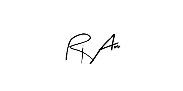 How to make Rj Aru name signature. Use Arty Signature style for creating short signs online. This is the latest handwritten sign. Rj Aru signature style 8 images and pictures png