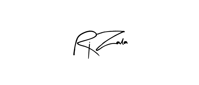Make a beautiful signature design for name Rj Zala. With this signature (Arty Signature) style, you can create a handwritten signature for free. Rj Zala signature style 8 images and pictures png