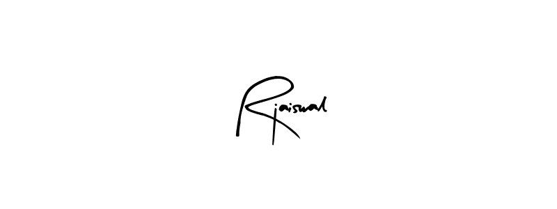 Arty Signature is a professional signature style that is perfect for those who want to add a touch of class to their signature. It is also a great choice for those who want to make their signature more unique. Get Rjaiswal name to fancy signature for free. Rjaiswal signature style 8 images and pictures png