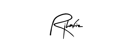Rjhafiz stylish signature style. Best Handwritten Sign (Arty Signature) for my name. Handwritten Signature Collection Ideas for my name Rjhafiz. Rjhafiz signature style 8 images and pictures png