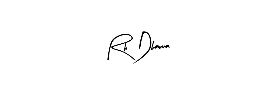 How to make Rk Dharua signature? Arty Signature is a professional autograph style. Create handwritten signature for Rk Dharua name. Rk Dharua signature style 8 images and pictures png