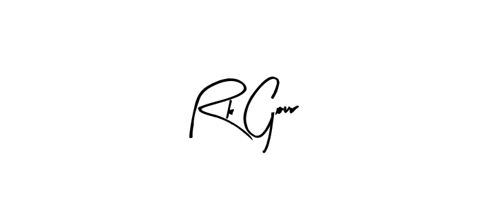 Also we have Rk Gour name is the best signature style. Create professional handwritten signature collection using Arty Signature autograph style. Rk Gour signature style 8 images and pictures png